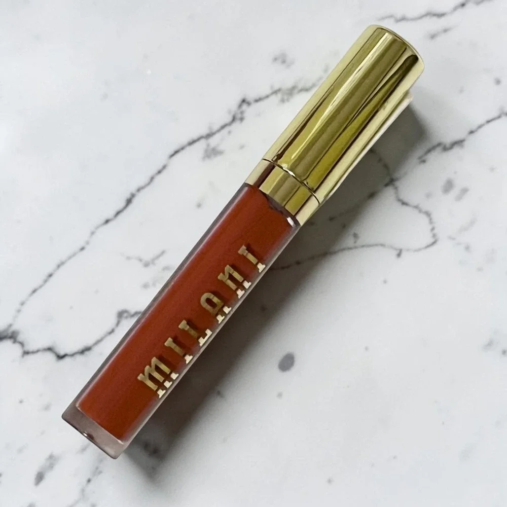 Milani Stay Put Liquid Lip Matte Longwear Lipstick 0.10 oz 190 We Stan Earth